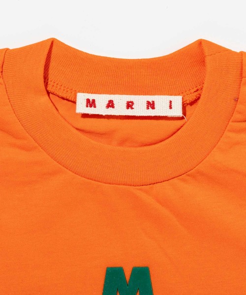 セール】MARNI(マルニ)Kids & Junior サークルブランドロゴ半袖T