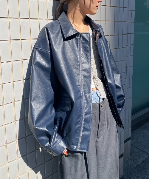SALE！AIC. スタンドネックデニムオーバーブルゾン AIC. OFFICIAL | . 【8/24 12:00〜販売開始】 スタンドネック