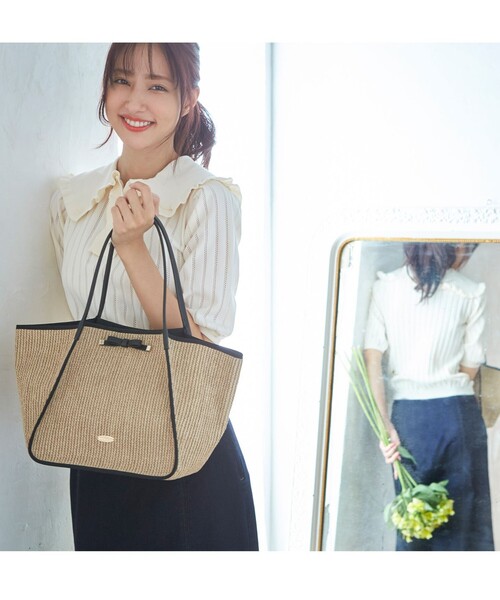 TOCCA かごバッグ TOCCA 【WEB＆一部店舗限定】DANCING TOCCA SUMMER TOTE かご