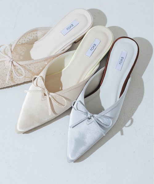 EVOL（イーボル） サンダル 「柔らかい・クッション入り」Vカット