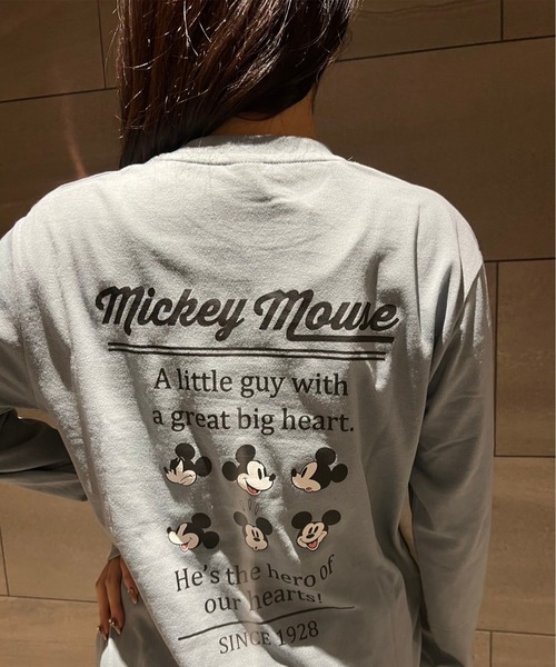 Disney（ディズニー） tシャツ 「DISNEY/ディズニー」プリントロング