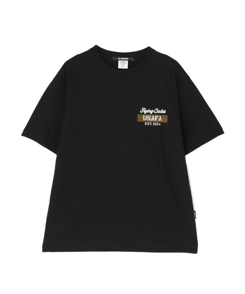 注目■AVIREX■大人気 CADET PATCH T-SHIRT 国内発送 すぐ届く CADET PATCH T-SHIRT / カデット パッチ 半袖Tシャツ / AVIREX