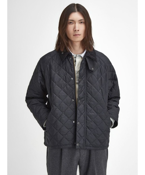 ブルゾン アウター Barbour OS Transport Quilted Jacket（バブアー トランスポート キルティング ブルゾン）の画像