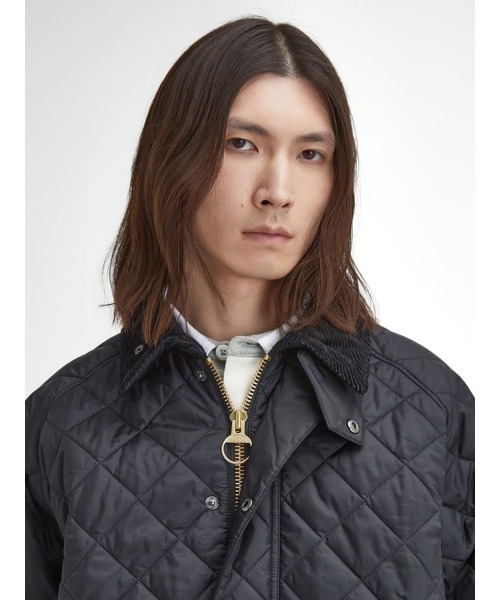 ブルゾン アウター Barbour OS Transport Quilted Jacket（バブアー トランスポート キルティング ブルゾン）の画像