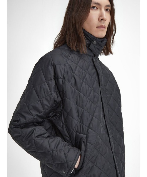 ブルゾン アウター Barbour OS Transport Quilted Jacket（バブアー トランスポート キルティング ブルゾン）の画像