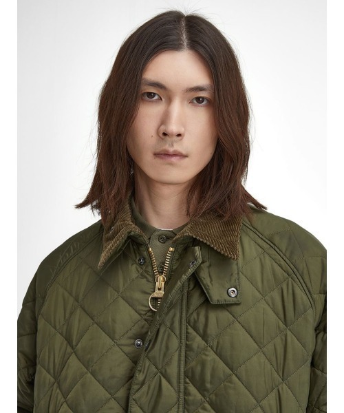 ブルゾン アウター Barbour OS Transport Quilted Jacket（バブアー トランスポート キルティング ブルゾン）の画像