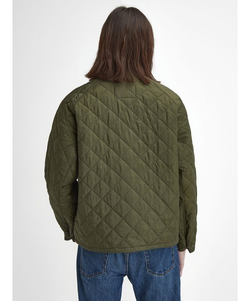 ブルゾン アウター Barbour OS Transport Quilted Jacket（バブアー トランスポート キルティング ブルゾン）の画像