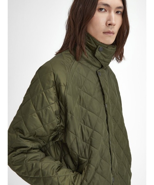 ブルゾン アウター Barbour OS Transport Quilted Jacket（バブアー トランスポート キルティング ブルゾン）の画像