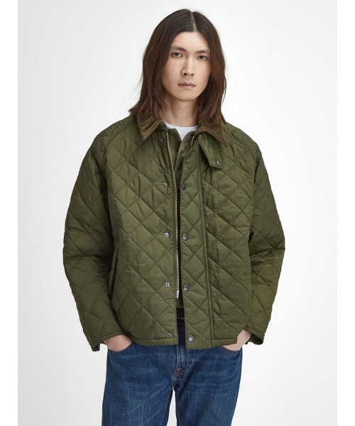 ブルゾン アウター Barbour OS Transport Quilted Jacket（バブアー トランスポート キルティング ブルゾン）の画像