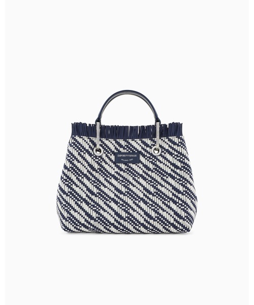 EMPORIO ARMANI トートバッグ グレー 4105124F0010 EMPORIO ARMANI トートバッグ 「エンポリオ アルマーニ」トート