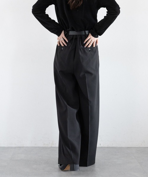 RAGEBLUE（レイジブルー） スラックス パンツ ボックスタック/ピン