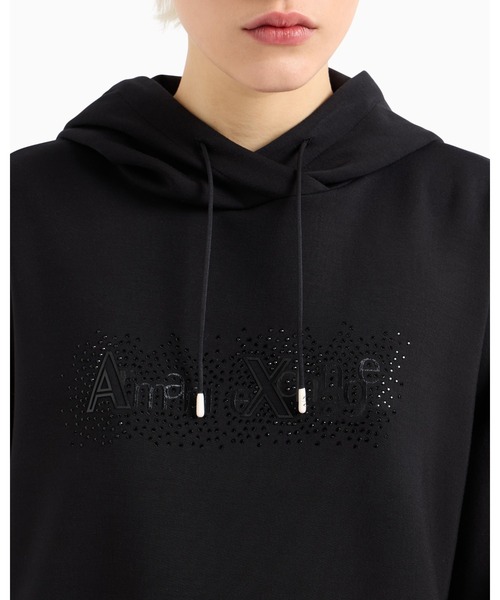 ARMANI EXCHANGE - 【美品】アルマーニエクスチェンジ-A/X-ニットパーカー ARMANI EXCHANGE トレーナー スウェット 「A|X アルマーニ