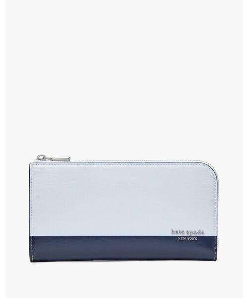 国内発【kate spade】デヴィン カラーブロック ウォレット デヴィン カラーブロック スモール コンパクト ウォレット