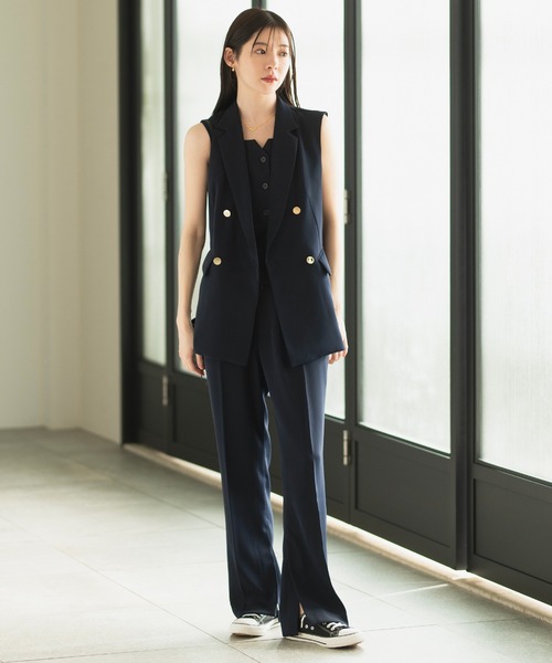 スーツ ベスト 「2025新作」「洗える/セットアップ対応/オフィス