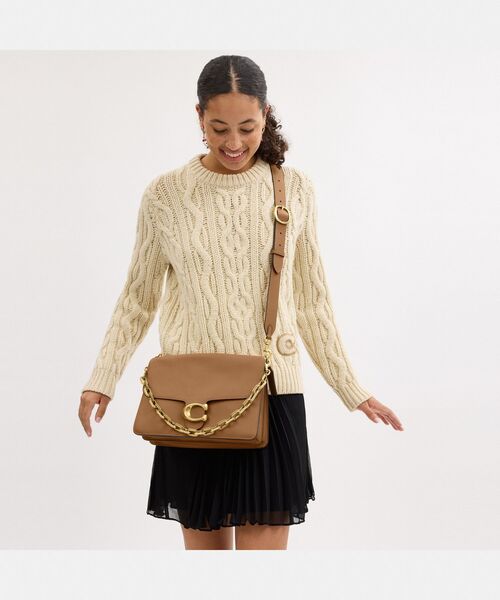 COACH ショルダーバッグ バッグ チェーン タビー ショルダー 30