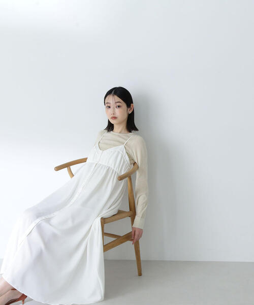 NATURAL BEAUTY BASIC ニット セーター 「THINK NATURAL」クルー