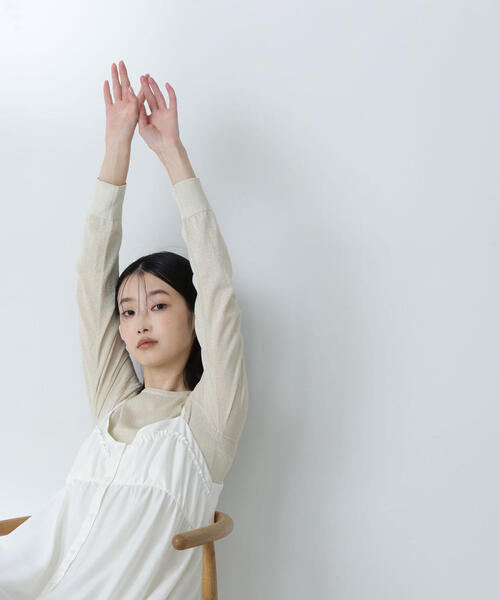 NATURAL BEAUTY BASIC ニット セーター 「THINK NATURAL」クルー