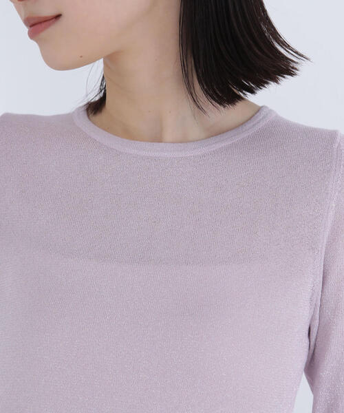 NATURAL BEAUTY BASIC ニット セーター 「THINK NATURAL」クルー