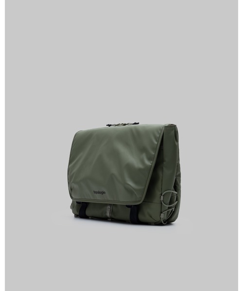 最終値下げTopologieメッセンジャーバッグ おまけ付美品 Topologie ショルダーバッグ バッグ Messenger Sacoche Large