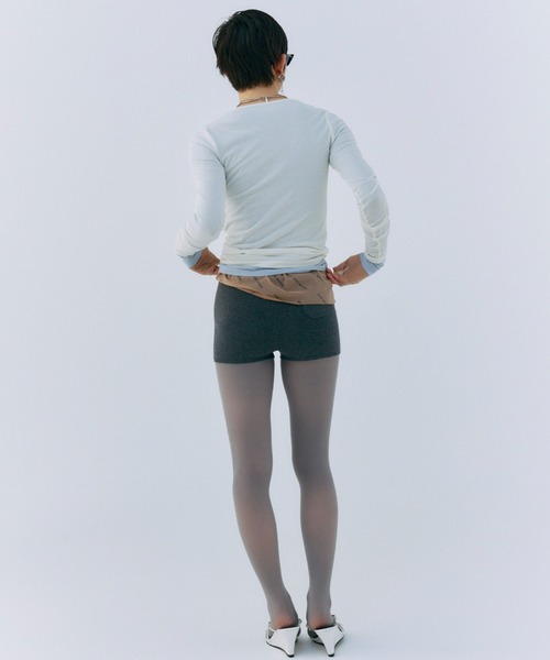JOSE MOON（ジョゼムーン） tシャツ SHEER CUTSEW TOPS/シアー