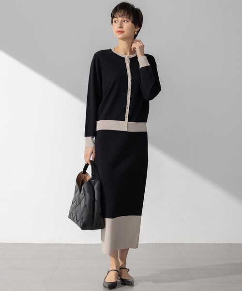 23区（ニジュウサンク） カーディガン 「洗える」レーヨンポリエステル