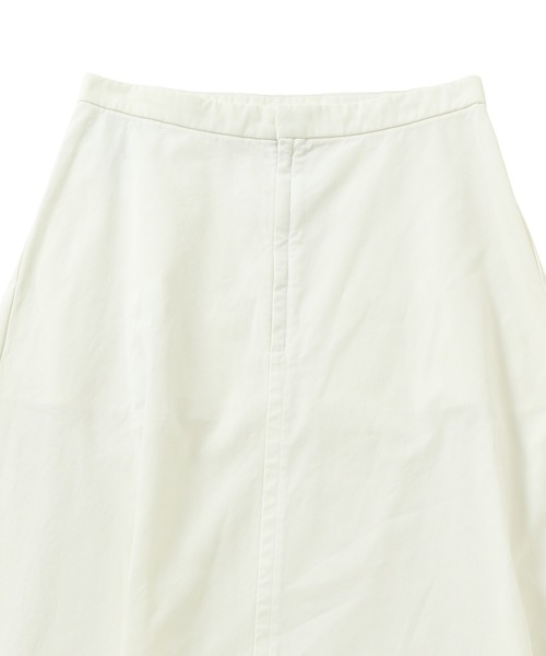 スカート ATON NIDOM COTTON A-LINE SKIRT SKAGCW0709の画像