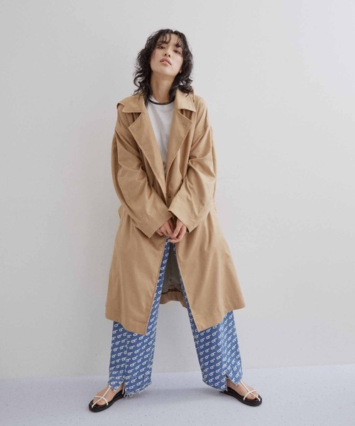 ADAM ET ROPE'（アダムエロペ） コート M ベージュ メンズ : ZOZOTOWN