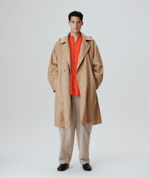 ADAM ET ROPE'（アダムエロペ） コート M ベージュ メンズ : ZOZOTOWN