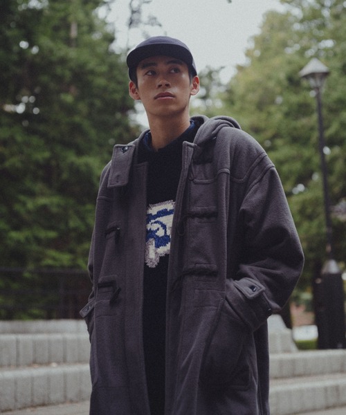 WHIMSIC（ウィムジック） ダッフルコート FREE チャコールグレー