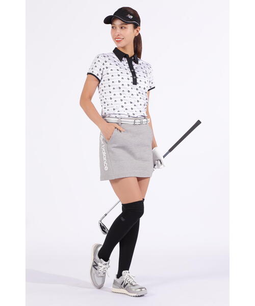 New Balance - ニューバランスゴルフ　③点セット　パーカー　キュロットスカート　サンバイザー New Balance - ニューバランスゴルフ ③点セット パーカー