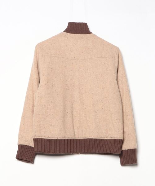 FRED PERRY ベージュ ジャンパー Mサイズ FRED PERRY（フレッドペリー） ブルゾン M ベージュ レディース