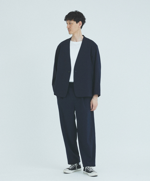 JOURNAL STANDARD ノーカラージャケット セットアップ M JOURNAL STANDARD ジャケット ノーカラージャケット ”吸水速乾