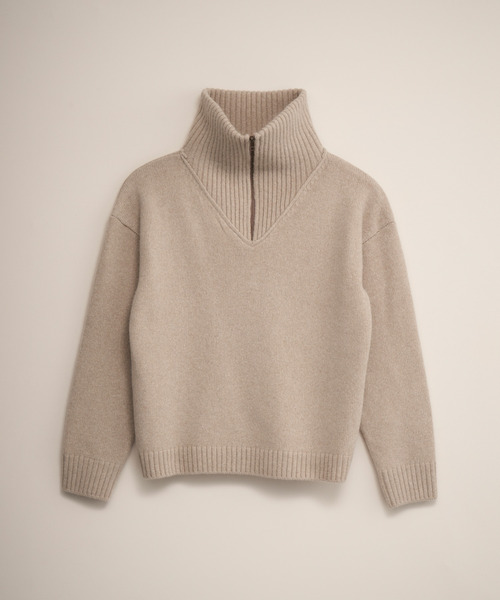 「TROVE」 長袖ニット 3 クリーム メンズ_画像8