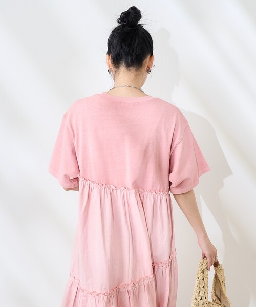 FREAK'S STORE（フリークスストア） ワンピース 裾フリル ピグメント