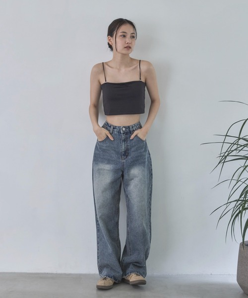 美品⭐︎ 完売品⭐︎ルーズシルエット ストレート デニムパンツ