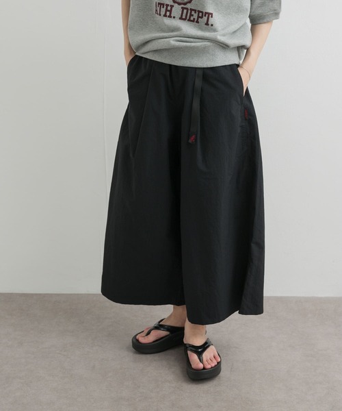 『別注』GRAMICCI　ガウチョパンツ　BLACK GRAMICCI パンツ 「別注」Gramicci ガウチョパンツ レディース