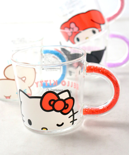 sanrio（サンリオ） 食器 「SANRIO/サンリオ」GLASS MUG/グラスマグ