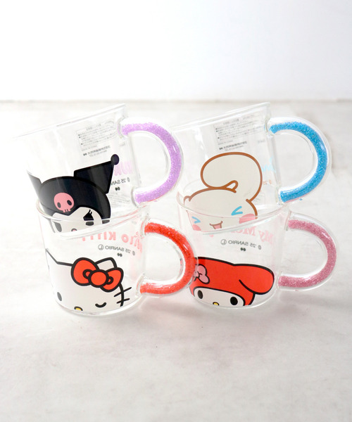 sanrio（サンリオ） 食器 「SANRIO/サンリオ」GLASS MUG/グラスマグ