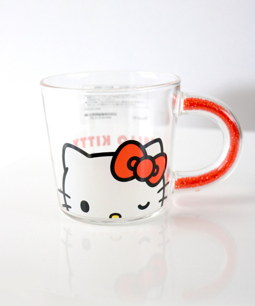 sanrio（サンリオ） 食器 「SANRIO/サンリオ」GLASS MUG/グラスマグ