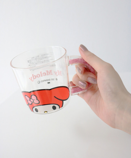 sanrio（サンリオ） 食器 「SANRIO/サンリオ」GLASS MUG/グラスマグ