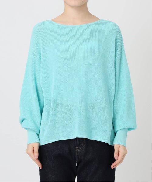 新品SLOBE IENA リネン混畦ニット　完売品 SLOBE IENA｜《追加》リネン混畦ニット | Rakuten Fashion(楽天