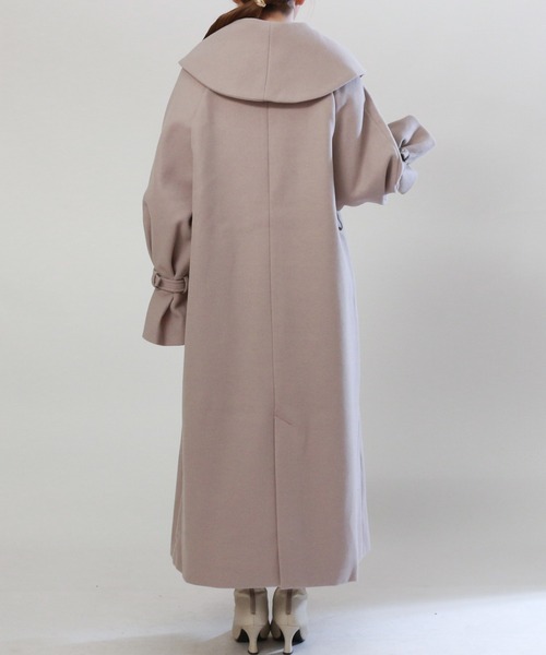 「ASTORIA ODIER」 コート MEDIUM グレイッシュベージュ レディース_画像7