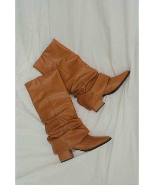 Knuth Marf ブーツ 2way loose long boots レディース