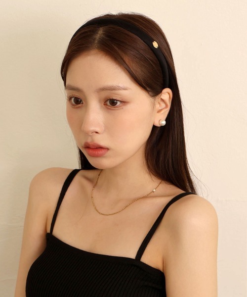 CEMO NEMO（セモネモ） カチューシャ サテン カチューシャ : ZOZOTOWN