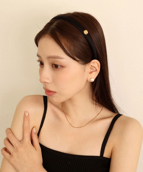 CEMO NEMO（セモネモ） カチューシャ サテン カチューシャ : ZOZOTOWN