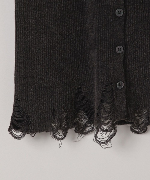 JEANASIS 14Gグランジリブカーディガン JEANASIS｜14Gグランジリブカーディガン SS | Rakuten Fashion