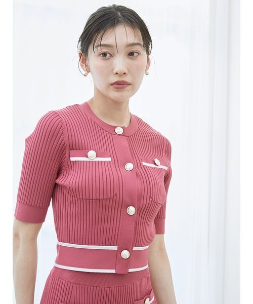 SNIDEL　ニットジャケットとワンピースのセットアップ セール】カーデニットセットアップ（ワンピース）｜SNIDEL