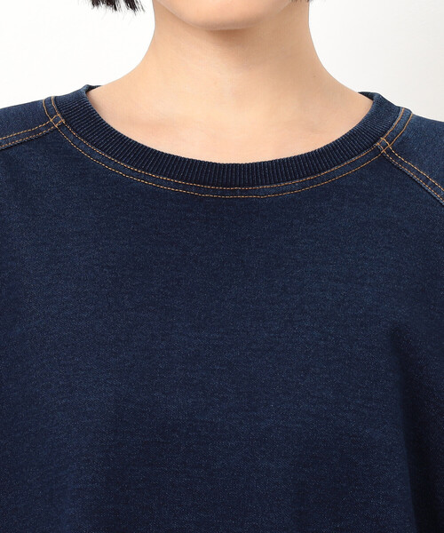 tシャツ インレイ変形プルオーバー / セットアップ対応 レディース tシャツ インレイ変形プルオーバー / セットアップ対応