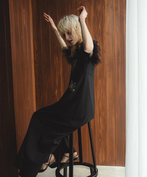et.UNiVER ドレス Embroiderry dress : ZOZOTOWN Yahoo!店