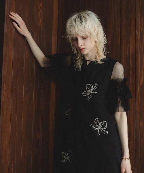 et.UNiVER ドレス Embroiderry dress : ZOZOTOWN Yahoo!店
